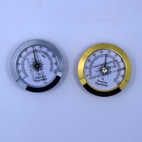 50MM金色和銀色濕度計(jì)